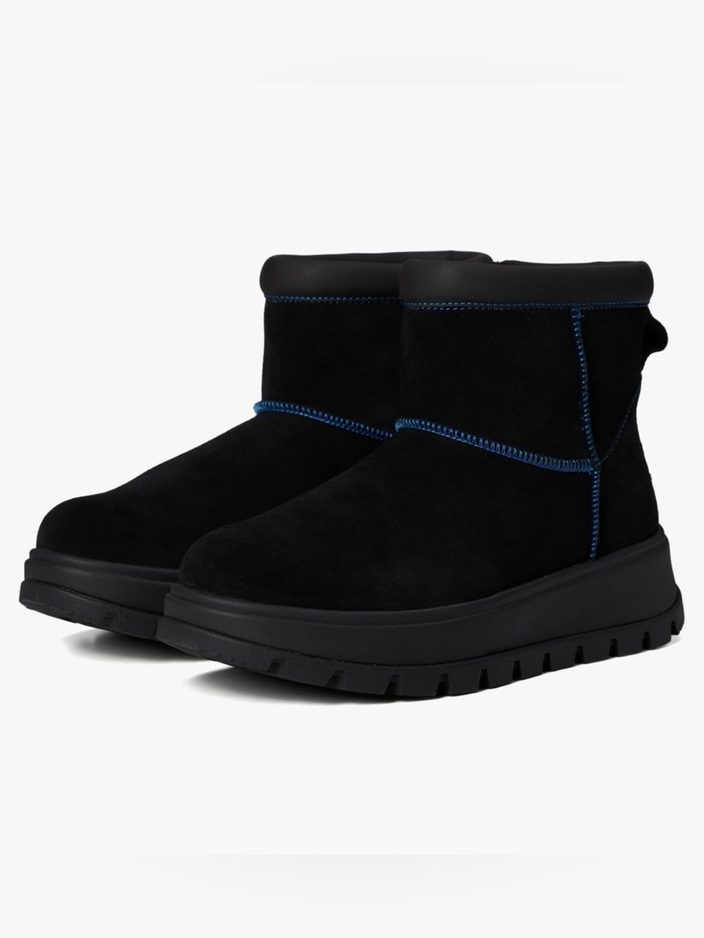 Koolaburra By UGG Koola Mini Hybrid Boots Black Suede Booties Sz 12 - NWT